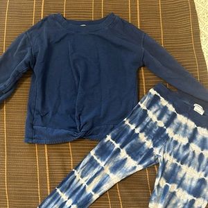 Tie Dye Splendid Long Sleeve Legging Set